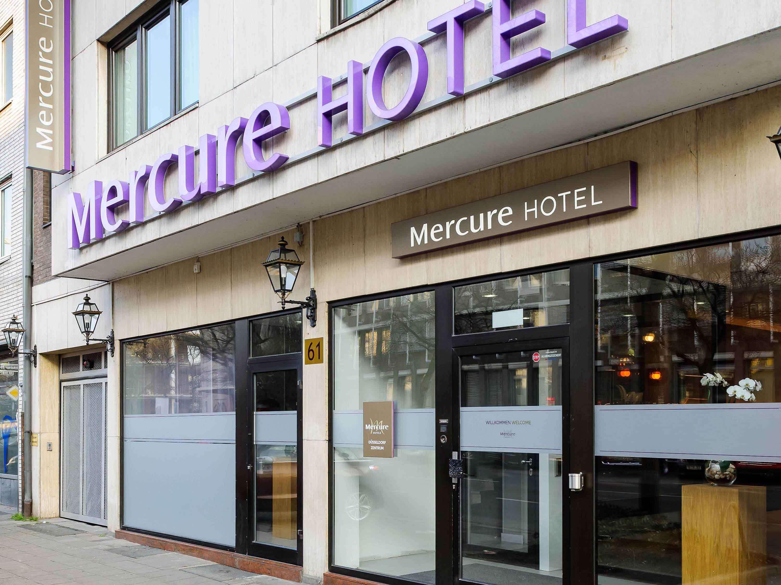 Mercure Hotel Duesseldorf Zentrum Exteriör bild